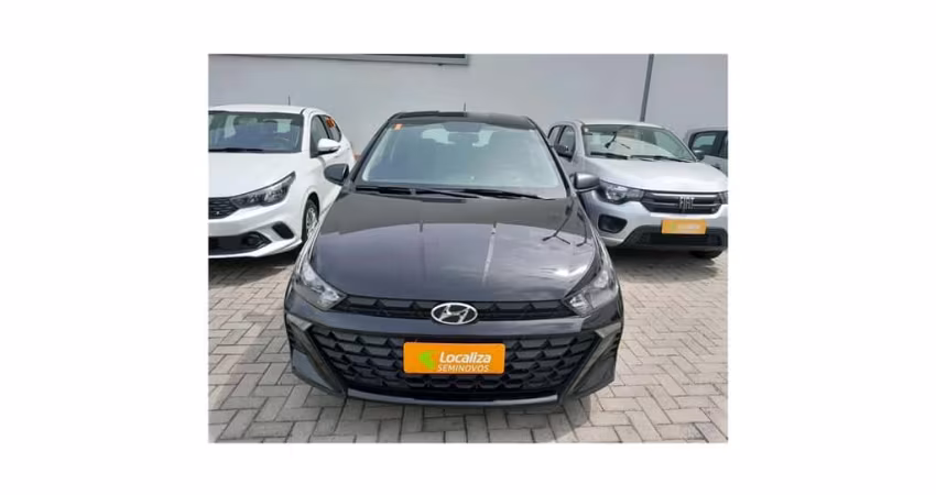 Hyundai Hb20 2023 1.0 12v flex sense manual
