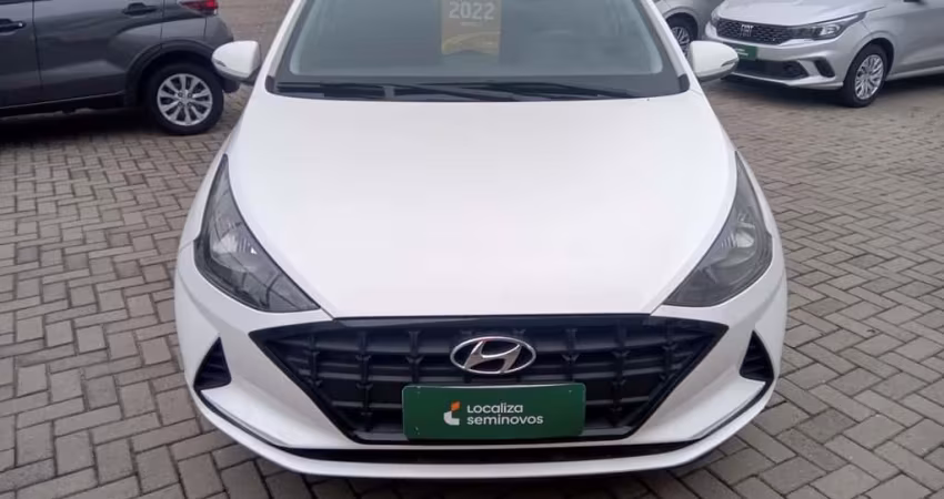 Hyundai Hb20 2022 1.0 12v flex vision manual