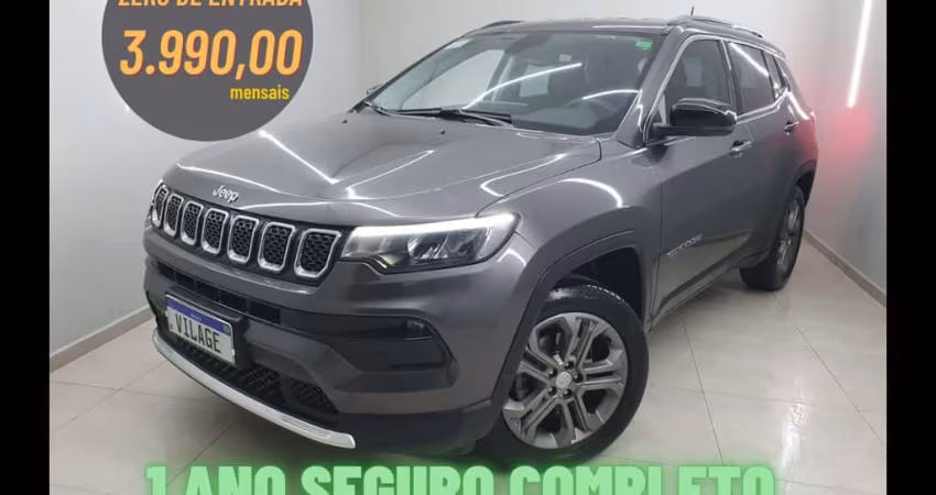 Jeep Compass 270 1.3 TB 4X2 Flex Automático 2024 ZERO DE ENTRADA 