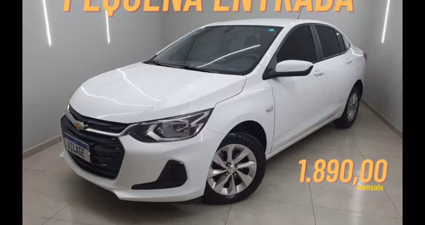 Chevrolet Onix Sedan  LT TURBO 2023 Flex Automático ZERO DE ENTRADA 