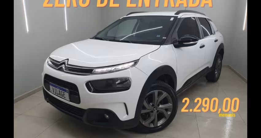 Citroen C4 Cactus FEEL Flex Automático 2022 ZERO DE ENTRADA 