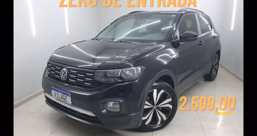 Volkswagen T-Cross COMFORTLINE 1.0 TSI  Flex Automático 2024 ZERO ENTRADA