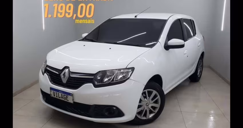 Renault Sandero Expression 1.0 16V (Flex) 2016/2017 Flex Manual 