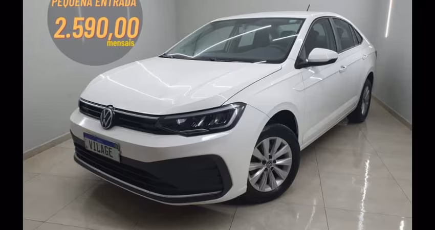 Volkswagen Virtus TSI 1.0 FLEX 12V 4P 2024 ZERO DE ENTRADA 