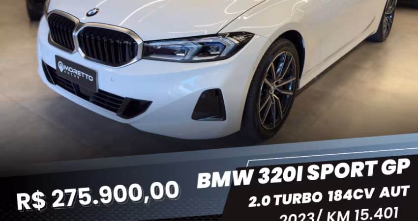 BMW 320i Sport GP 2023 (Pericia Premium/ Único Dono)