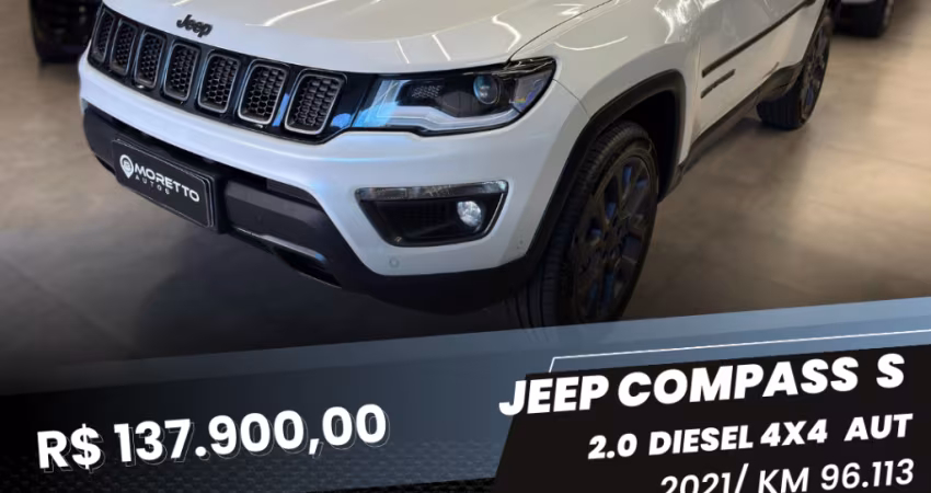 Jeep Compass S 2021 2.0 Diesel 4x4 Aut (Pericia Aprovada)