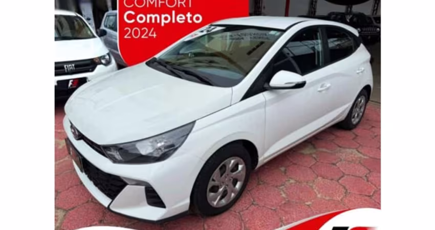Hyundai Hb20 2024 1.0 12v flex comfort manual