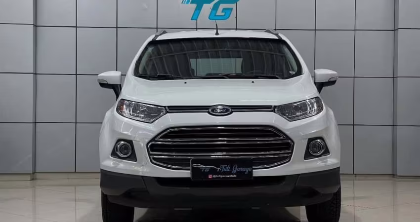 Ford EcoSport 2.0 TITANIUM 16V FLEX 4P POWERSHIFT - Branca - 2014/2015