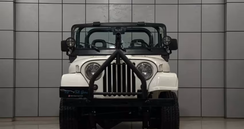 Willys Jeep Willys 2.6 6 CILINDROS 12V GASOLINA 2P MANUAL - Branca - 1975/1975
