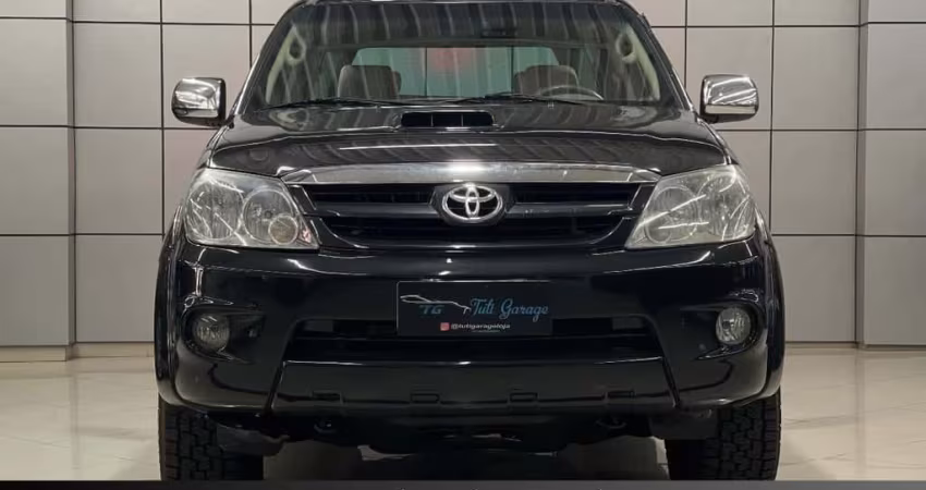 Toyota Hilux 3.0 SRV 4X4 16V TURBO INTERCOOLER DIESEL 4P AUTOMÁTICO - Preta - 2006/2006