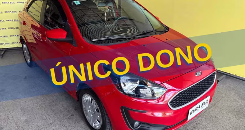 KA SE PLUS 1.0 12V FLEX 19/20 VERMELHO ÚNICO DONO 