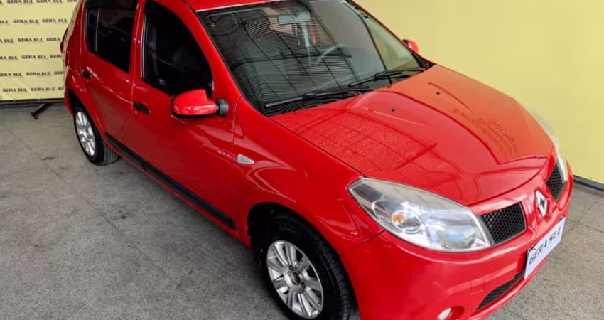 SANDERO EXPRESSION 1.6 8V FLEX 10/11 VERMELHO