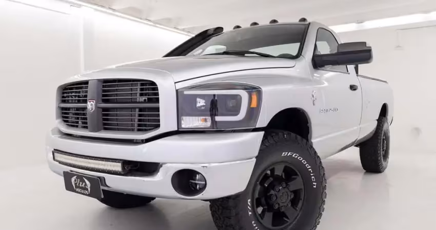 Dodge Ram 2500 H.DUTY 5.9 SLT CS 4x4 Diesel - Prata - 2005/2006