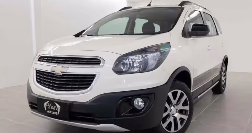 Chevrolet Spin 1.8 ACTIV AUTOMÁTICO - Branca - 2015/2016