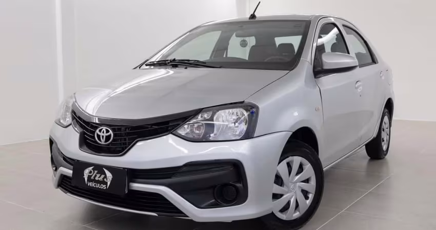 Toyota Etios 1.5 SEDAN X AUT.  - Prata - 2020/2020