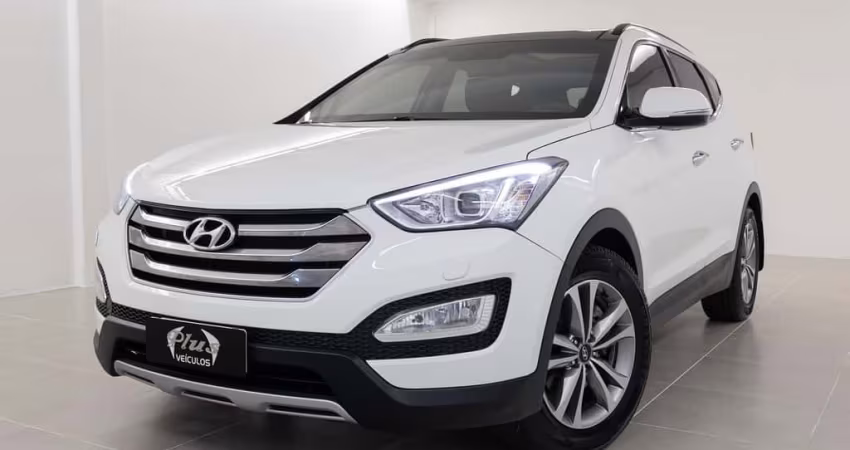 Hyundai Santa SANTA FE GLS 3.3 V6 7LUG - Branca - 2014/2015