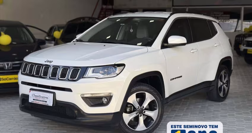 JEEP COMPASS 2.0 16V FLEX LONGITUDE AUTOMÁTICO