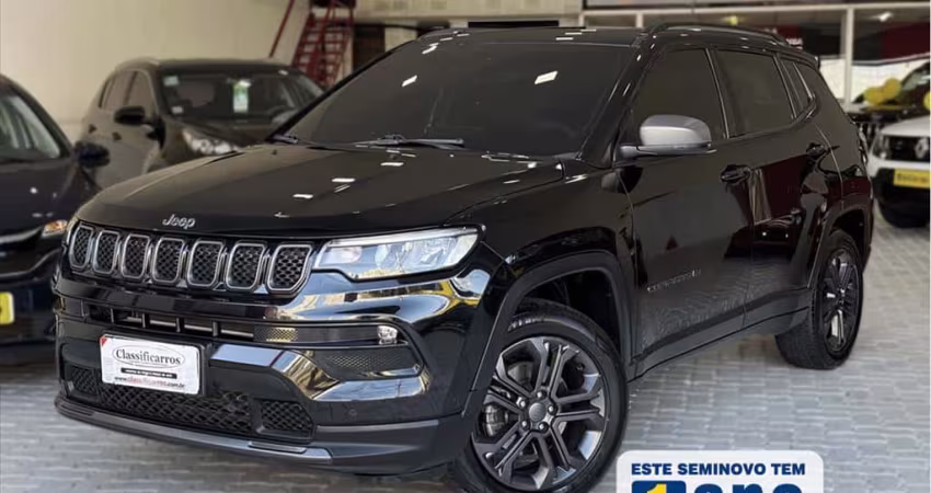 JEEP COMPASS 1.3 T270 TURBO FLEX LONGITUDE 80 ANOS AT6