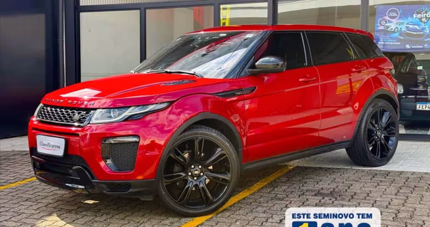 LAND ROVER RANGE ROVER EVOQUE 2.0 HSE DYNAMIC 4WD 16V GASOLINA 4P AUTOMÁTICO