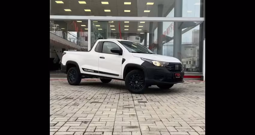 Fiat Strada Endurance 1.4 Flex 8V CS Plus  - Branca - 2022/2023