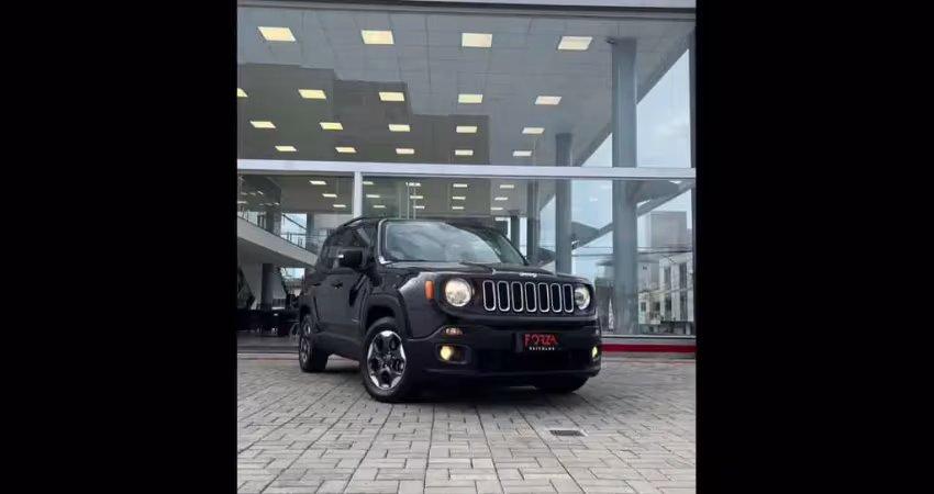 Jeep Renegade Sport 1.8 4x2 Flex 16V Aut.  - Preta - 2016/2016