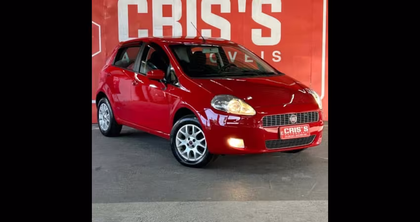 Fiat Punto  ELX 1.4 Fire Flex 8V 5p  - Vermelha - 2007/2008