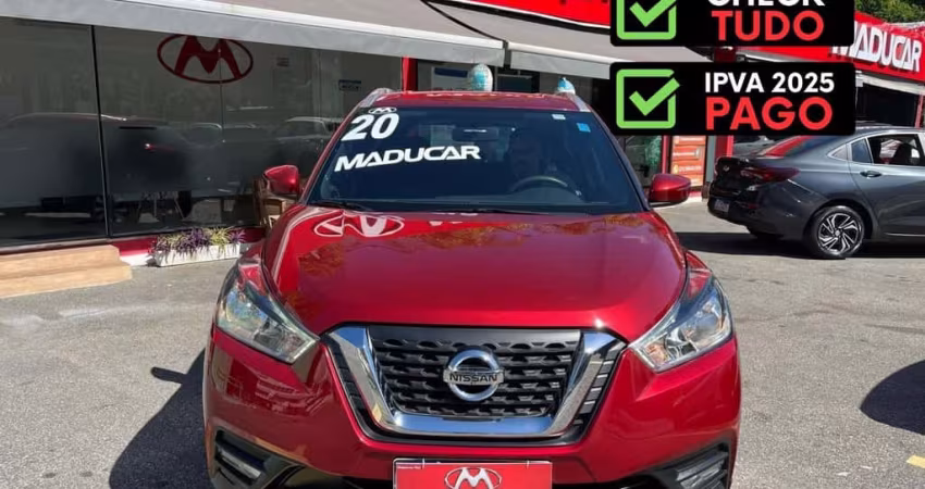Nissan Kicks 2020 1.6 16v flexstart sv 4p xtronic