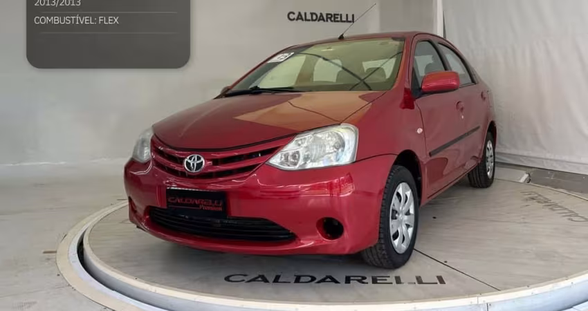 TOYOTA ETIOS SD XS 2013