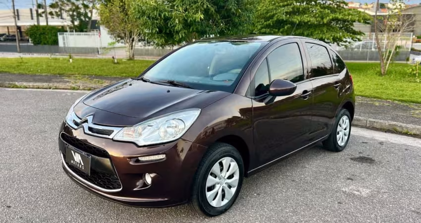 Citroën C3 Attraction 1.6 Flex 16V 5p Aut.  - Marrom - 2017/2018