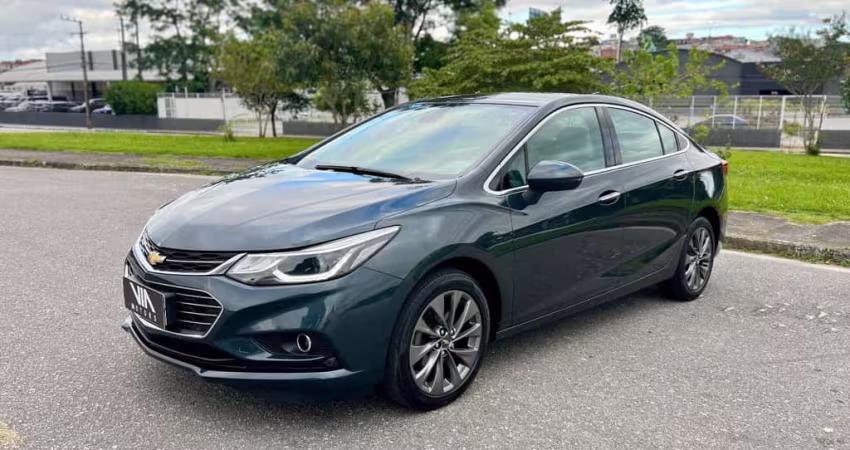 Chevrolet Cruze CRUZE LTZ 1.4 TURBO FLEX AUT - Azul - 2017/2018