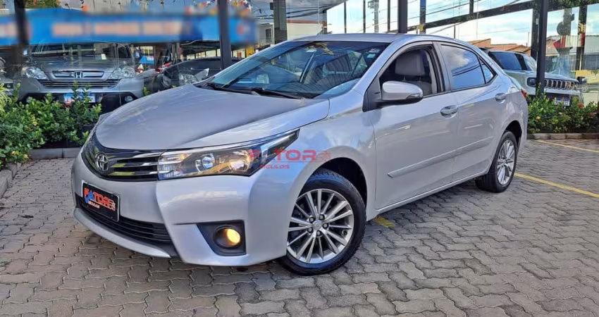Toyota Corolla XEi 2.0 Flex 16V Aut.  - Prata - 2014/2015