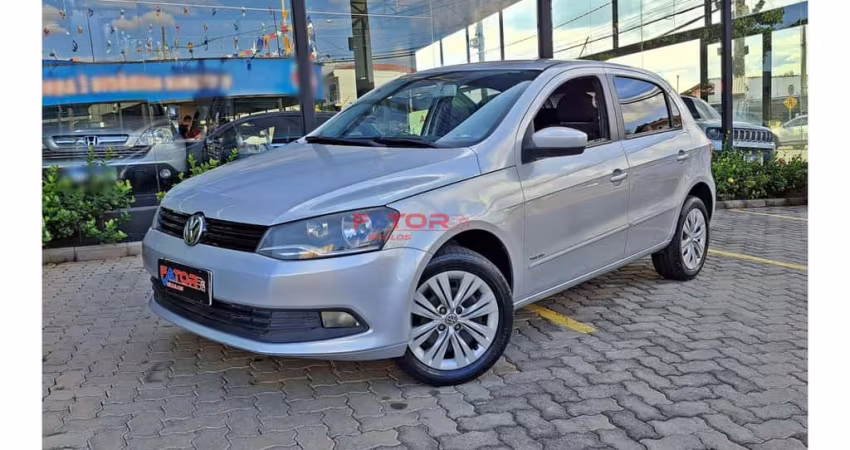 Volkswagen Gol 1.6 Mi/ Power 1.6 Mi 4p  - Prata - 2012/2013