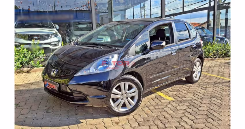 Honda Fit EX/ S 1.5/ EX 1.5 Flex 16V 5p Mec.  - Preta - 2010/2011