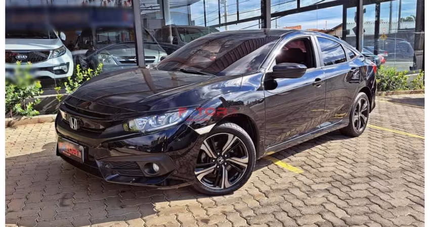Honda Civic Sedan SPORT 2.0 Flex 16V Aut.4p  - Preta - 2019/2019