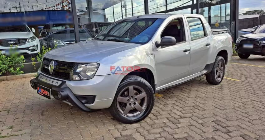 Renault Duster OROCH Expression 1.6 Flex 16V Mec  - Prata - 2020/2021
