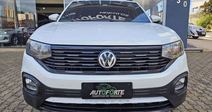 Volkswagen T-Cross TSI 1.0 AUTOMATICO - Branca - 2019/2020