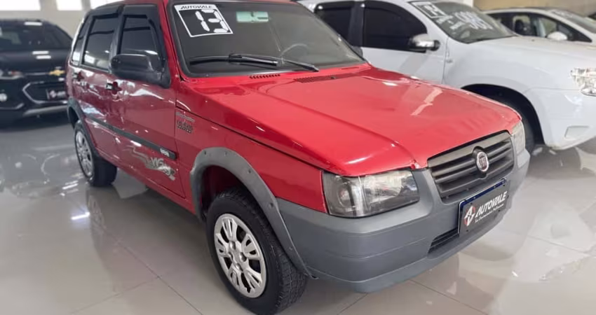 FIAT UNO 1.0 MILLE FIRE 8V FLEX 4P MANUAL 2013