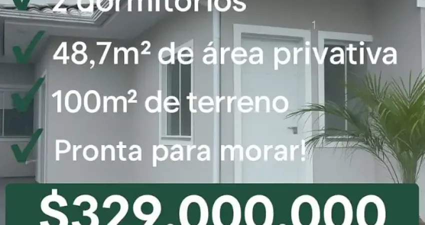Casa com 2 quartos à venda na Avenida Lisboa, Forquilhas, São José