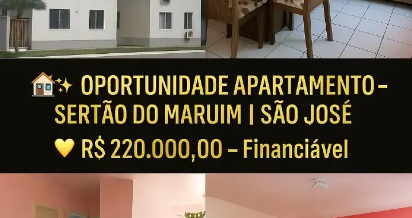 Apartamento com 2 quartos à venda na Rua Mathias Schell, Sertão do Maruim, São José