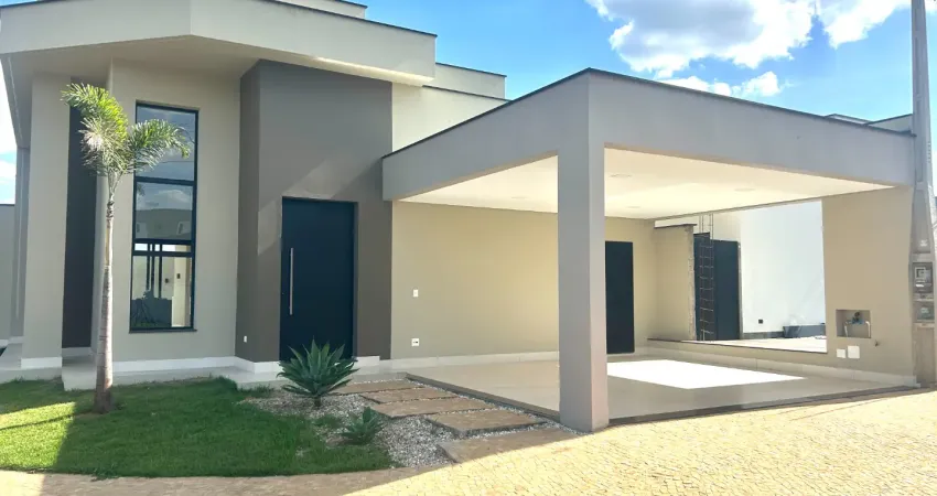 Linda casa térrea à venda no condomínio ágape, bairro campestre, piracicaba/sp