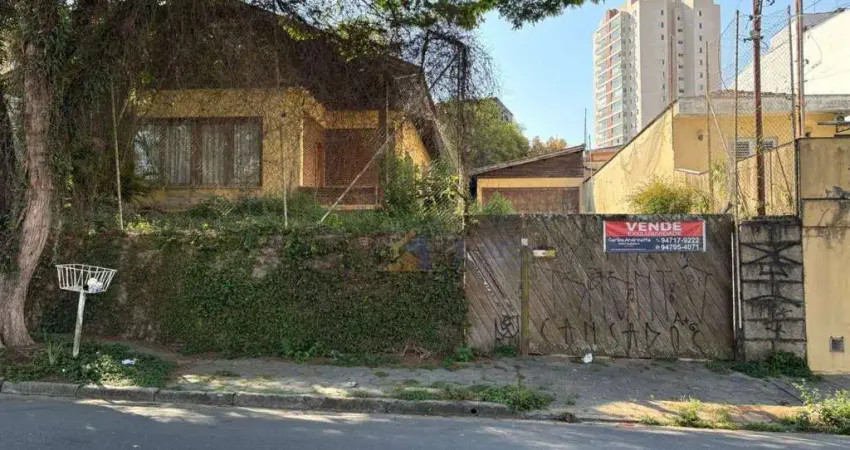 Terreno à venda na Rua Atibaia, Vila Valparaíso, Santo André