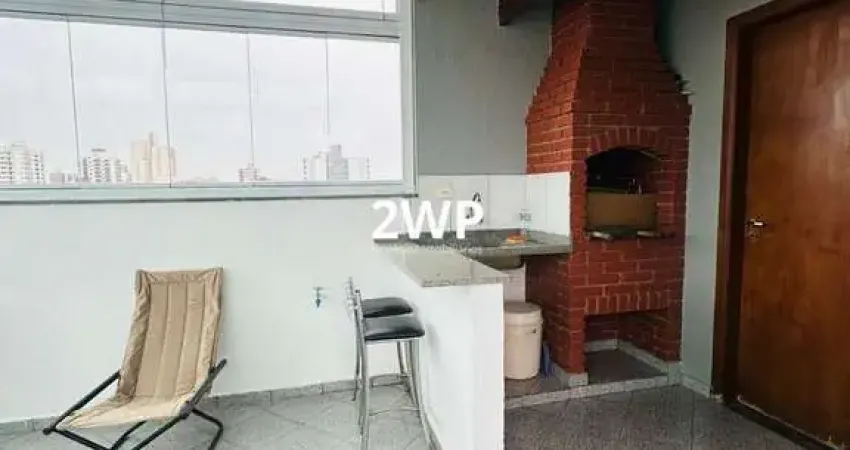 Cobertura duplex 167 m2 com elevador rudge ramos - sbc 3 dorm 1 suíte 2 vagas