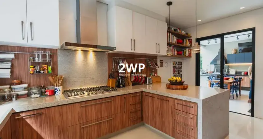 Casa tamboré 11 alphaville - 385m2 com 4 suítes 1 escritório e elegante sala