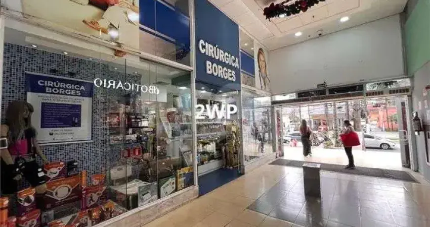 Loja com 25m2 para alugar no shopping pátio iporanga em gonzaga, santos - sp