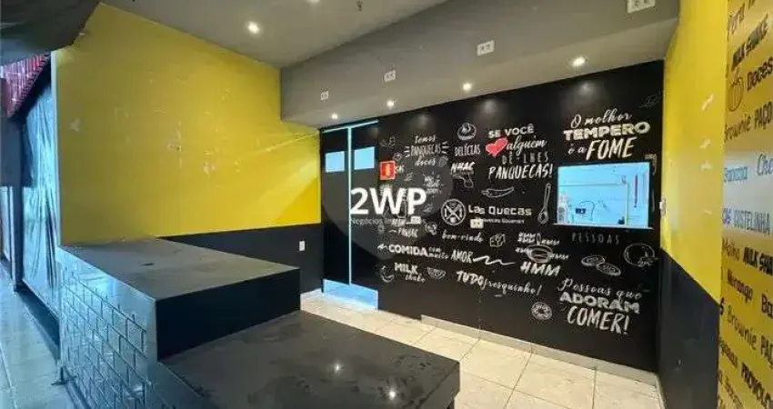 Loja com 60m2 para alugar no shopping pátio iporanga em gonzaga, santos - sp