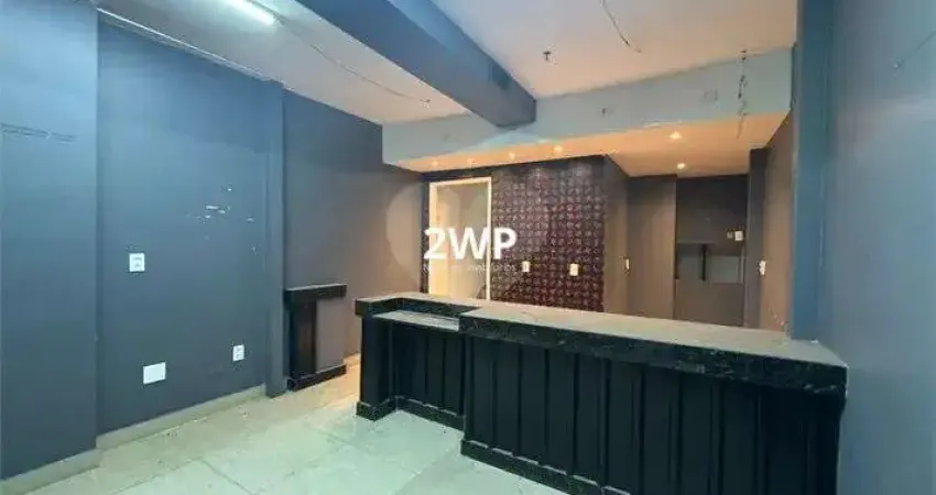 Loja com 60m2 para alugar no shopping pátio iporanga em gonzaga, santos - sp