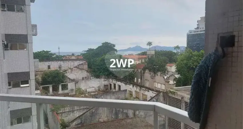 Apartamento à venda com 3 quartos, sendo 1 suíte, em aparecida, santos - sp