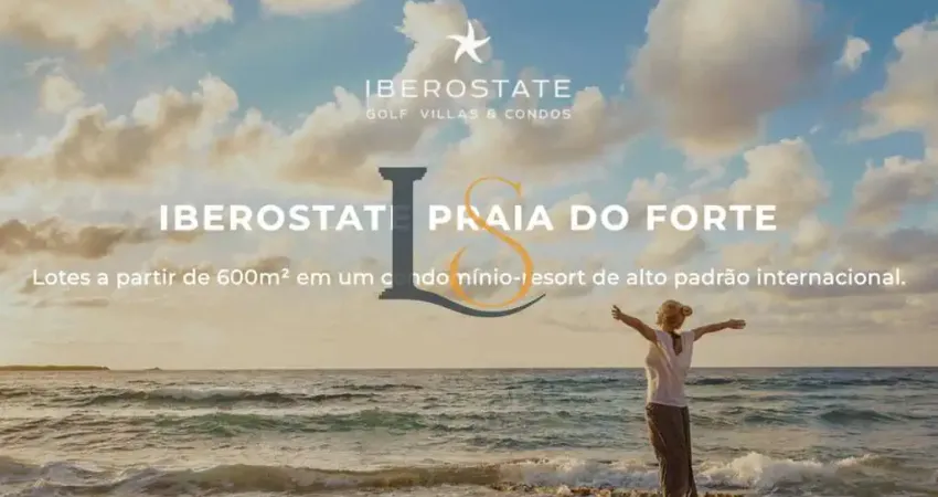 Lote em condomínio fechado para venda em mata de são joão, praia do forte