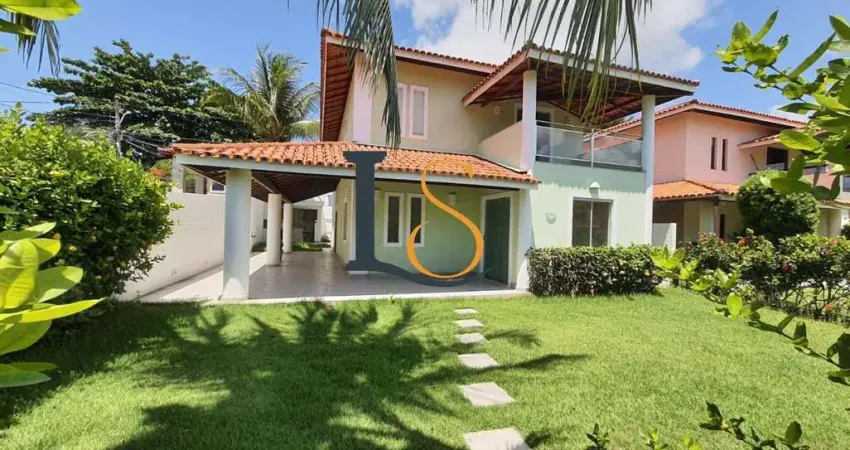 Casa em condomínio para venda em lauro de freitas, buraquinho, 4 dormitórios, 3 suítes, 4 banheiros, 2 vagas