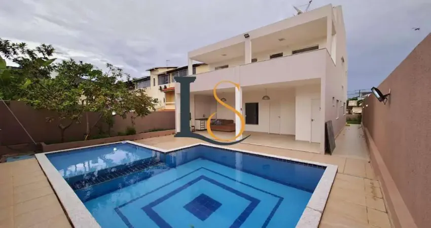 Casa em condomínio para venda em lauro de freitas, buraquinho, 4 dormitórios, 4 suítes, 6 banheiros, 3 vagas